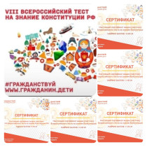 VIII Всероссийский тест на знание Конституции..